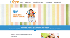 Desktop Screenshot of addp.cz